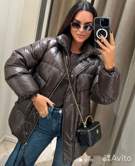 Massimo dutti-пуховик новый в наличии оригинал