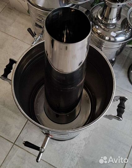 Самовар дровяной 10 литров турецкий sozenler