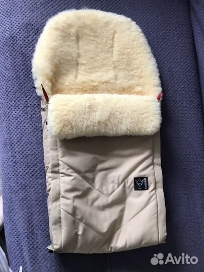 Меховой конверт на овчине Kaiser Dublas Sand