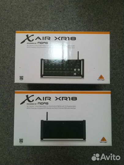 Цифровой микшер behringer XR18