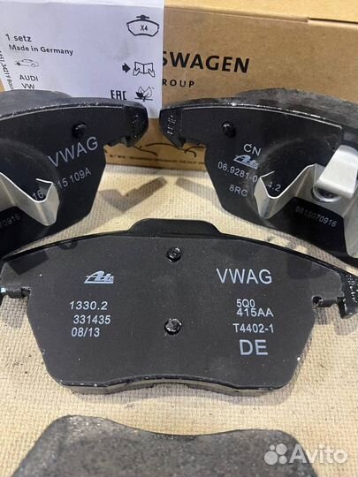 Колодки VAG Октавия Рапид Поло Пассат Джетта Гольф
