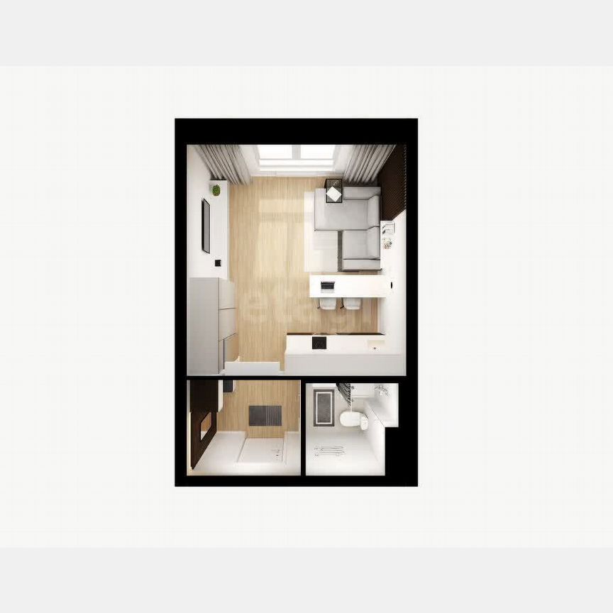 Квартира-студия, 23,7 м², 5/33 эт.