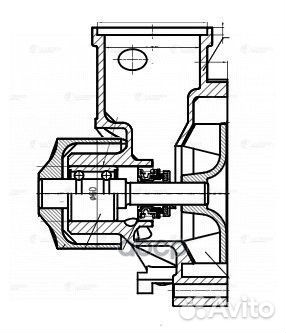Насос водяной для ам Subaru Impreza (92),Forester