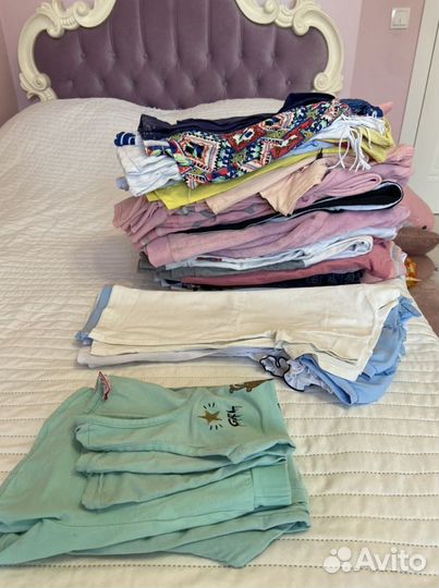 Детские вещи пакетом для девочки 122 128