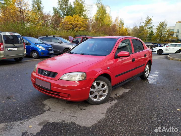 Opel Astra 1.6 МТ, 1999, 207 000 км