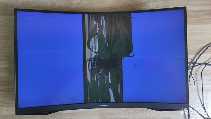 Монитор Samsung c27g55tqwi на запчасти