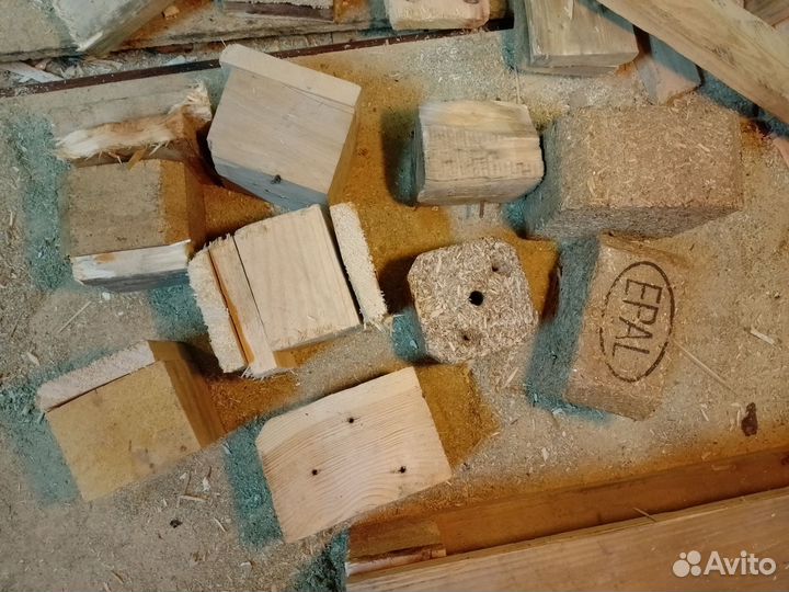 Дрова в мешках