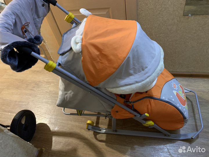 Коляска санки