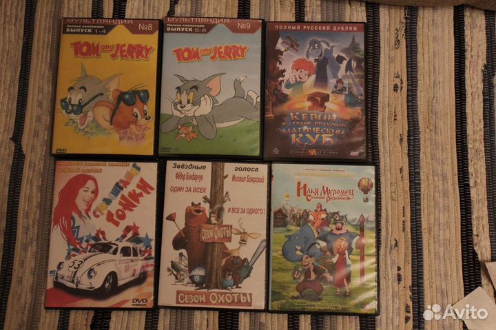 Мультфильмы/фильмы для детей на DVD - 2