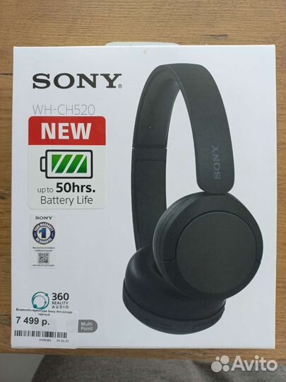 Беспроводные наушники sony