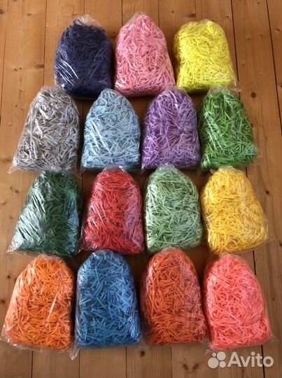 Бумажный наполнитель для подарков