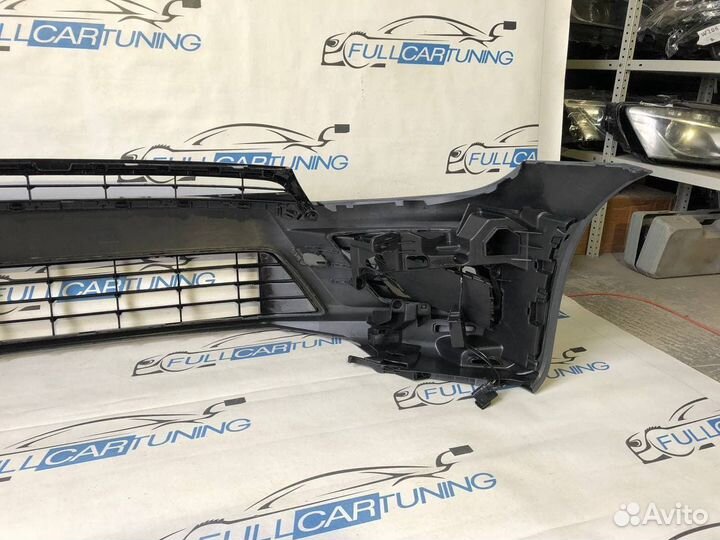Передний бампер Scirocco R в сборе рестайлинг