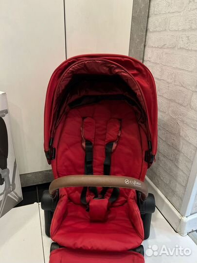 Прогулочный блок cybex priam 3 red