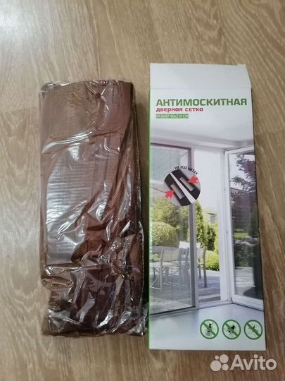 Дверная антимоскитная сетка на магнитах 90*210