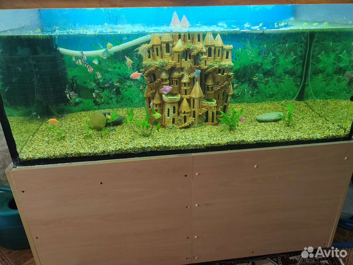 Аквариум с тумбой