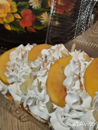 Торты домашние на заказ, меренговые рулеты