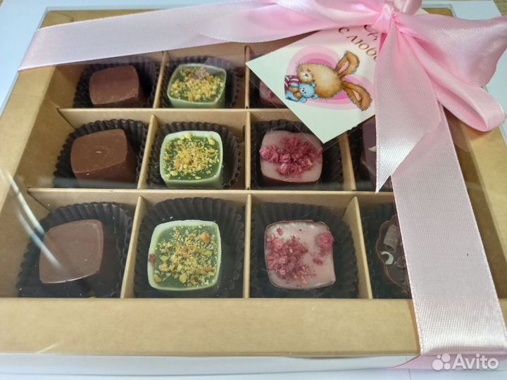 Корпусные конфеты ручной работы