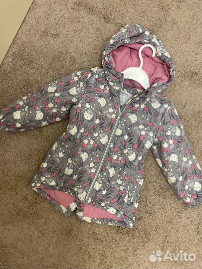 Куртка демисезонная для девочки 98