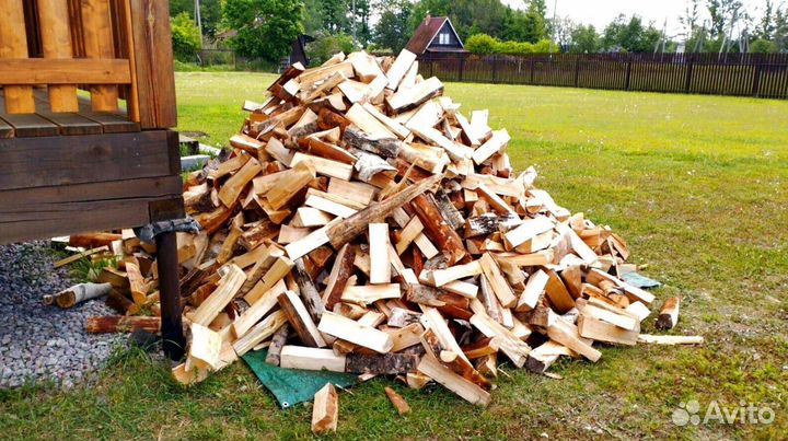 Дрова колотые привезем