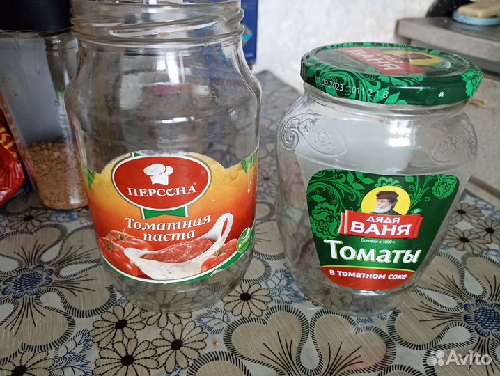 Банки стеклянные