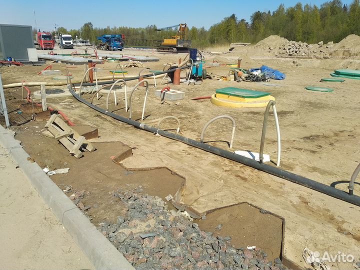 Водопонижение откачки воды
