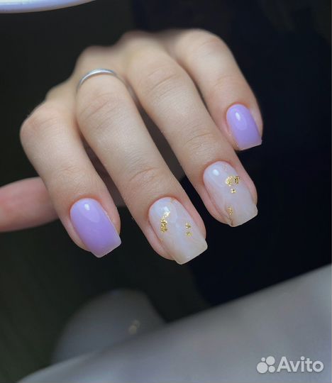 Покрытие гель-лаком и наращивание ногтей