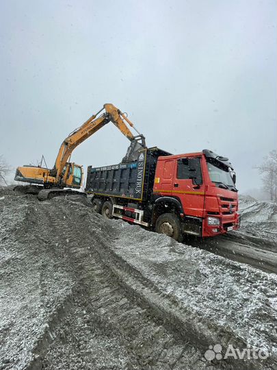 Щебень отсев гпс песок галька