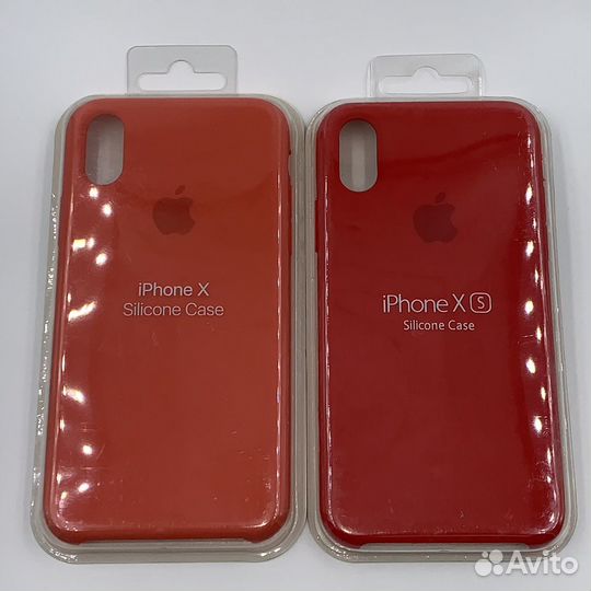 Чехол Silicone Case Apple iPhone X / XS
