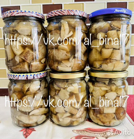 Грибы маринованные