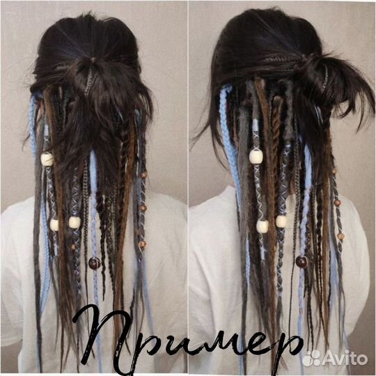 Модель афро затылок