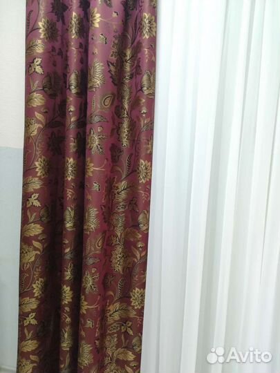 Портьерная ткань жаккард