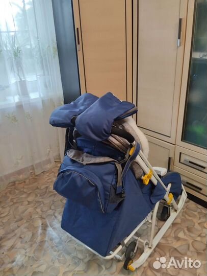 Коляска санки