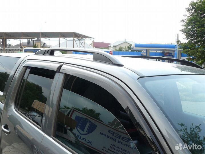 Рейлинги на крышу Volkswagen Amarok, Черные