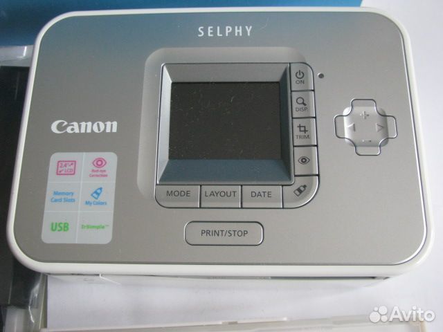 Портативный фотопринтер canon selphy CP 750