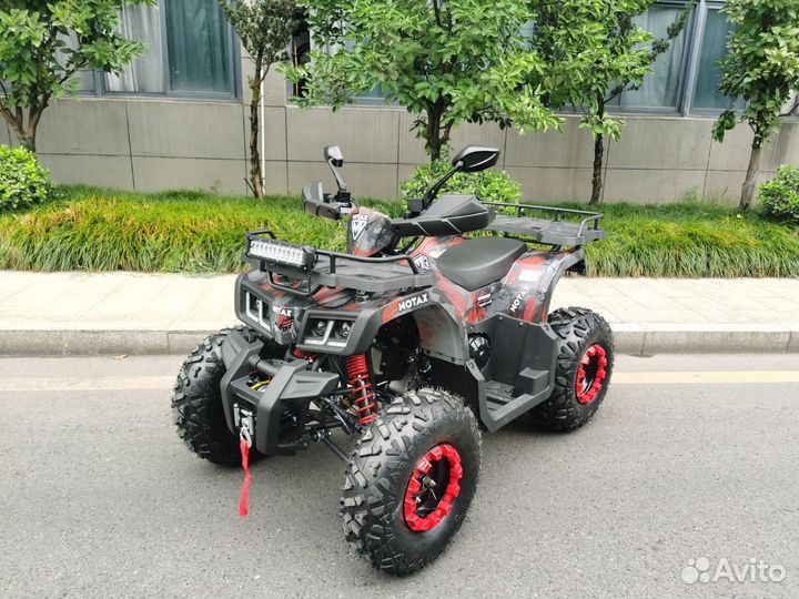 Квадроцикл бензиновый motax ATV grizlik super LUX