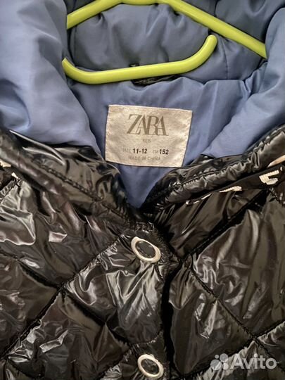 Пальто для девочки zara