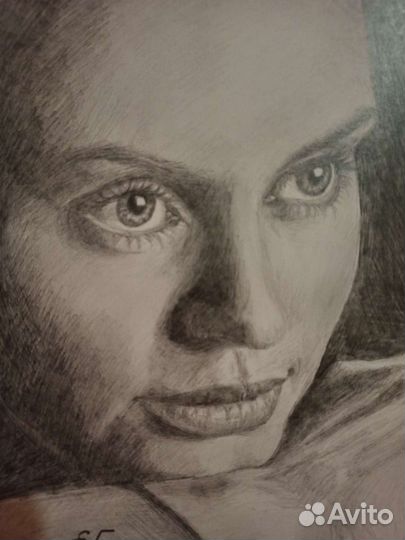 Портрет по фото, картина на заказ