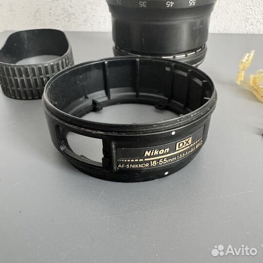 Объектив Nikon AF-S 18-55mm на запчасти ремонт