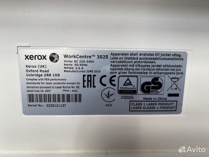 Мфу Xerox WorkCentre 3025