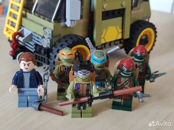 Lego Ninja Turtles Черепашки Ниндзя фигурки 79115