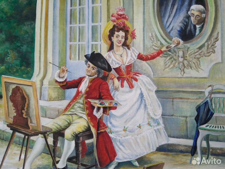 Картина маслом Записка и другие