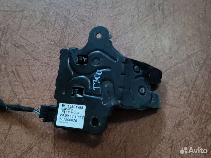 Шевроле авео т300 замок крышки багажника