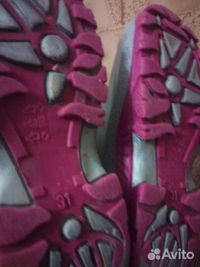 Ботинки весенние, Сапожки Зебра р.31