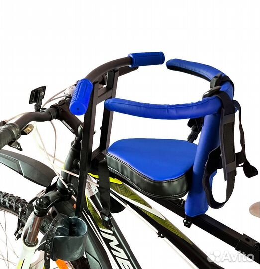 Кресло детское для велосипеда перелнее Velogruz