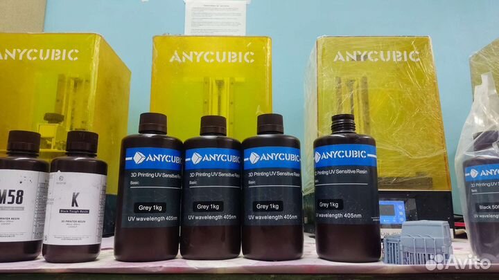 Фотополимерная смола Anycubic 1 кг(все цвета)