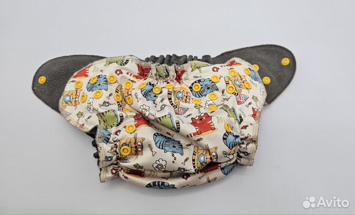 Многоразовый подгузник 4шт