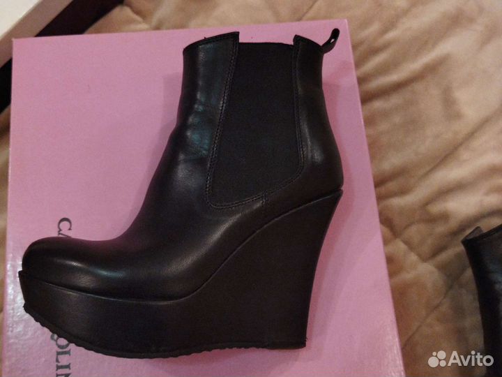 Ботильоны натуральная кожа 36