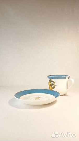 Чайная пара чашка с блюдцем фарфор Priority