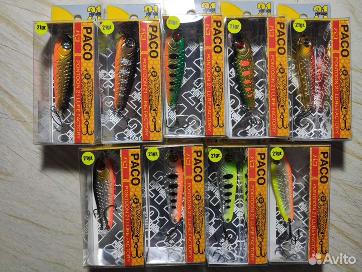 Блёсны Pontoon 21 (колеблющиеся)