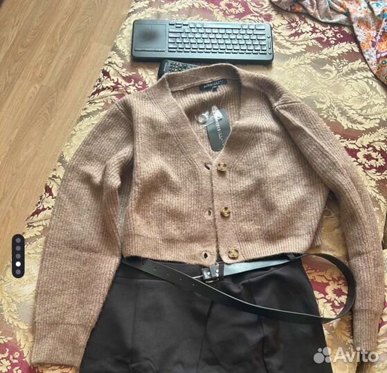 Кардиган укороченный